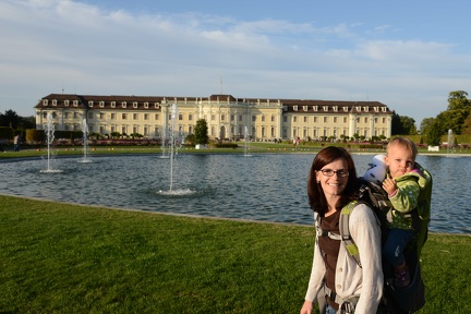 Erynn and Greta - Schloss Ludwigsburg South Facade
